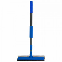 Окномойка КОМПЛЕКТ черенок металлопластик 70-120см + рабочая часть 25см (в разборе), ЛЮБАША, 700049