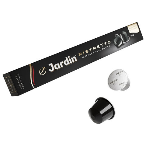 Кофе в капсулах JARDIN "Ristretto" для кофемашин Nespresso, 10 порций, 1352-10 по низкой цене оптом Кофе в капсулах JARDIN "Ristretto" для кофемашин Nespresso, 10 порций, 1352-10 по низкой цене оптом