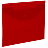 Папка-конверт с кнопкой прозрачная МАЛОГО ФОРМАТА А5, BRAUBERG UNIVERSAL, красная, 0,15 мм, 273068 по низкой цене оптом Папка-конверт с кнопкой прозрачная МАЛОГО ФОРМАТА А5, BRAUBERG UNIVERSAL, красная, 0,15 мм, 273068 по низкой цене оптом