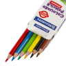 Карандаши цветные BRAUBERG PREMIUM, 6 цветов, шестигранные, грифель мягкий 3,3 мм, 181655 по низкой цене оптом 