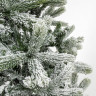 Ель новогодняя искусственная заснеженная "Snow Queen" 150 см, литой ПЭТ+ПВХ, ЗОЛОТАЯ СКАЗКА, 591315