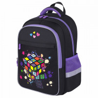 Рюкзак BRAUBERG FAVOUR, 2 отделения, 3 кармана, "Bright cube", 40х29х15 см, 271418