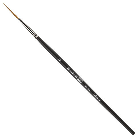 Кисть художественная проф. BRAUBERG ART CLASSIC, колонок, лайнер, № 0, короткая ручка, 200941 по низкой цене оптом 
