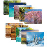Коврик для мыши DEFENDER Silk Pad Nature, шелк+натуральная резина, 230x190x1,6 мм, 10 видов, 50707 по низкой цене оптом Краснодар, Москва, Уфа, Казань, Барнаул, Владивосток, Хабаровск, Сахалин, Красноярск, Екатеренбург, 
