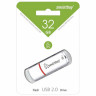 Флеш-диск 32 GB, SMARTBUY Crown, USB 2.0, белый, SB32GBCRW-W по низкой цене оптом Краснодар, Москва, Уфа, Казань, Барнаул, Владивосток, Хабаровск, Сахалин, Красноярск, Екатеренбург, 