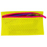 Пенал-косметичка BRAUBERG, сетка, "Neon", желтый, 23х14 см, 229026 по низкой цене оптом 