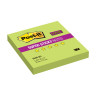Блок самоклеящийся (стикер) POST-IT Super Sticky, 76х76 мм, 90 л., неоновый зеленый, 654R-SG по низкой цене оптом 