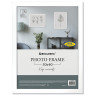 Рамка 30*40 см небьющаяся аналог IKEA, багет 21 мм, МДФ, BRAUBERG "Idea", белая, 391372 по низкой цене оптом 