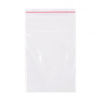 Пакеты ZIP LOCK "зиплок" ОЧЕНЬ ПРОЧНЫЕ, комплект 100 шт., 10х15 см, ПВД, 80 мкм, BRAUBERG EXTRA, 608176