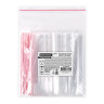 Пакеты ZIP LOCK "зиплок" ОЧЕНЬ ПРОЧНЫЕ, комплект 100 шт., 10х15 см, ПВД, 80 мкм, BRAUBERG EXTRA, 608176 по низкой цене оптом 