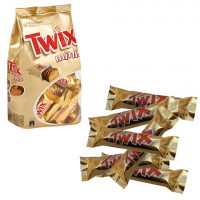 Шоколадные батончики TWIX "Minis", 184 г, 2263