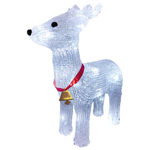 Фигурка LED "Олень", 27см, 24LED, холодный белый, батарейки, ЗОЛОТАЯ СКАЗКА, 592560 по низкой цене оптом Фигурка LED "Олень", 27см, 24LED, холодный белый, батарейки, ЗОЛОТАЯ СКАЗКА, 592560 по низкой цене оптом