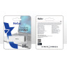 Флеш-диск 16 GB NETAC U185, USB 2.0, белый, NT03U185N-016G-20WH по низкой цене оптом Краснодар, Москва, Уфа, Казань, Барнаул, Владивосток, Хабаровск, Сахалин, Красноярск, Екатеренбург, 