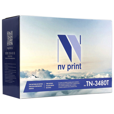 Картридж лазерный NV PRINT (NV-TN3480) для BROTHER HL-L5000D/L5100DN/L5200DW, ресурс 8000 страниц по низкой цене оптом 