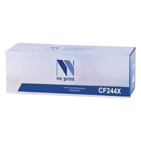 Картридж лазерный NV PRINT (NV-CF244X) для HP LaserJet Pro M28a/M28w/M15a/M15w, ресурс 2200 страниц по низкой цене оптом 