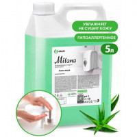 Мыло-крем жидкое 5кг GRASS MILANA "Алоэ вера", ш/к 98565, 126605