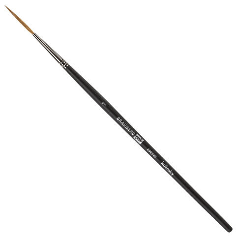 Кисть художественная проф. BRAUBERG ART CLASSIC, колонок, лайнер, № 1, короткая ручка, 200942 по низкой цене оптом 