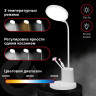 Настольная лампа-светильник SONNEN OU-610 на подставке, СВЕТОДИОДНАЯ, 10 Вт, белый, 237641, DH-918 по низкой цене оптом Краснодар, Москва, Уфа, Казань, Барнаул, Владивосток, Хабаровск, Сахалин, Красноярск, Екатеренбург, 