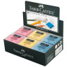 Ластик-клячка художественный FABER-CASTELL, 40х35х10 мм, цветной ассорти, 127321 по низкой цене оптом 
