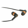 Наушники с микрофоном (гарнитура) вкладыши DEFENDER Pulse 420, проводные,1,2 м, вкладыши, черные с оранжевым, 63420 по низкой цене оптом Краснодар, Москва, Уфа, Казань, Барнаул, Владивосток, Хабаровск, Сахалин, Красноярск, Екатеренбург, 