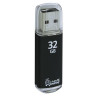 Флеш-диск 32 GB, SMARTBUY V-Cut, USB 2.0, металлический корпус, черный, SB32GBVC-K по низкой цене оптом Краснодар, Москва, Уфа, Казань, Барнаул, Владивосток, Хабаровск, Сахалин, Красноярск, Екатеренбург, 