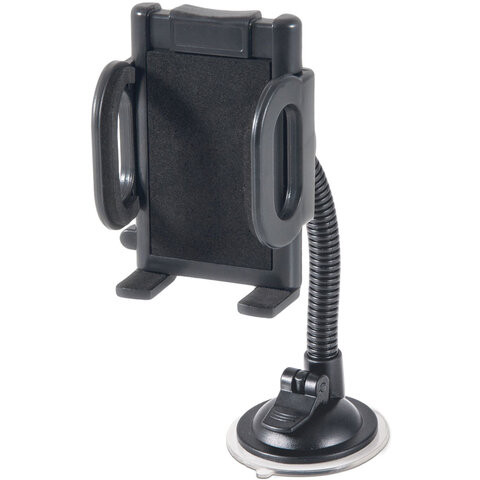 Держатель автомобильный универсальный DEFENDER Car holder 111, зажим 55-120 мм, на стекло, 29111 по низкой цене оптом 