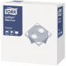 Скатерти бумажные нетканые одноразовые Tork "LinStyle Premium", 20 шт., 80х80 см, белые, 474741 по низкой цене оптом Краснодар, Москва, Уфа, Казань, Барнаул, Владивосток, Хабаровск, Сахалин, Красноярск, Екатеренбург, 