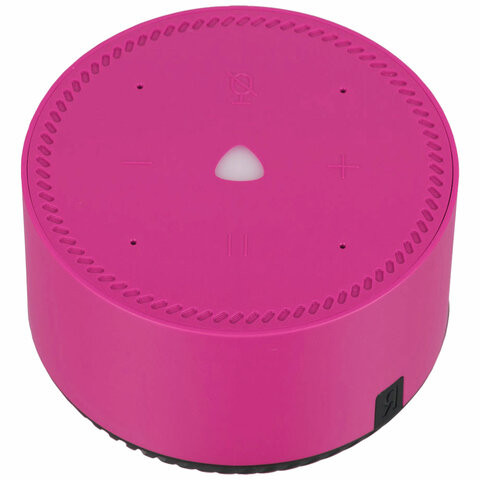 Умная колонка Яндекс.Станция Лайт, 10 Вт, Bluetooth, Wi-Fi, розовая, YNDX-00025N по низкой цене оптом 