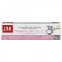 Зубная паста 100мл SPLAT PROFESSIONAL "Ультракомплекс", уход/отбеливание чувствительных зубов,01078, 112.14011.0101
