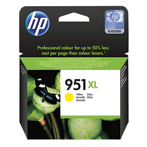 Картридж струйный HP (CN048AE) OfficeJet 8100/8600 №951XL, желтый, оригинальный по низкой цене оптом 