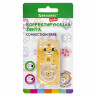 Корректирующая лента BRAUBERG KIDS "ЗВЕРЯТА", 5 мм х 8 м, механизм перемотки, корпус ассорти, блистер, 272499 по низкой цене оптом 
