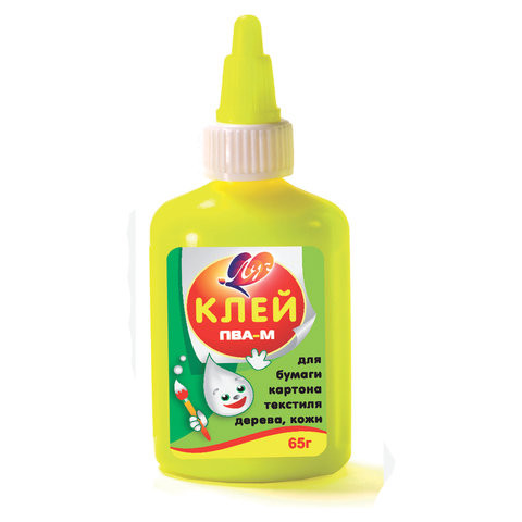 Клей ПВА-М ЛУЧ (бумага, картон, кожа, ткань, дерево), 65 г, 20С 1352-08 по низкой цене оптом 