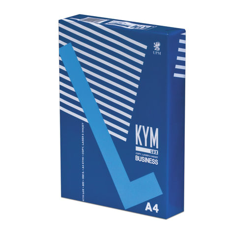 Бумага офисная А4, 80 г/м2, 500 л., марка В, KYM LUX BUSINESS, Финляндия, 164% (CIE) по низкой цене оптом 
