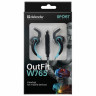 Наушники с микрофоном (гарнитура) вкладыши DEFENDER OutFit W765, проводные, 1,5 м, серые с голубым, 63766 по низкой цене оптом Краснодар, Москва, Уфа, Казань, Барнаул, Владивосток, Хабаровск, Сахалин, Красноярск, Екатеренбург, 