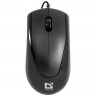 Мышь проводная DEFENDER Optimum MB-150, РАЗЪЕМ PS/2, 2 кнопки + 1 колесо-кнопка, оптическая, черная, 52150 по низкой цене оптом Краснодар, Москва, Уфа, Казань, Барнаул, Владивосток, Хабаровск, Сахалин, Красноярск, Екатеренбург, 
