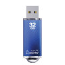 Флеш-диск 32 GB, SMARTBUY V-Cut, USB 2.0, металлический корпус, синий, SB32GBVC-B по низкой цене оптом Краснодар, Москва, Уфа, Казань, Барнаул, Владивосток, Хабаровск, Сахалин, Красноярск, Екатеренбург, 