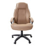 Кресло офисное BRABIX "Formula EX-537", экокожа, песочное, 531390 по низкой цене оптом Краснодар, Москва, Уфа, Казань, Барнаул, Владивосток, Хабаровск, Сахалин, Красноярск, Екатеренбург, 