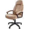Кресло офисное BRABIX "Formula EX-537", экокожа, песочное, 531390 по низкой цене оптом Краснодар, Москва, Уфа, Казань, Барнаул, Владивосток, Хабаровск, Сахалин, Красноярск, Екатеренбург, 
