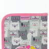 Пенал BRAUBERG, 1 отделение, 2 откидные планки, ткань, 20х14 см, "Kittens", 229286 по низкой цене оптом 