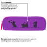 Пенал-косметичка BRAUBERG, силикон, "Kittens", 20х5х6 см, 229028 по низкой цене оптом 