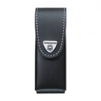 Подарочный чехол для ножей VICTORINOX, кожа, черный, на липучке, 0.87../0.89.., до 6 уровней, 4.0524.31