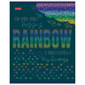 Тетрадь А5 48 л. HATBER скоба, клетка, металлизированный картон, "Rainbow" (5 видов в спайке), 48Т5мтлВ1 по низкой цене оптом 