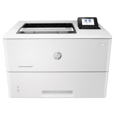 Принтер лазерный HP LaserJet Enterprise M507dn, А4, 43 стр/мин, 150000 стр/мес, ДУПЛЕКС, сетевая карта, 1PV87A по низкой цене оптом 