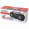 Колонка портативная SONNEN B306, 12 Вт, Bluetooth, FM-тюнер, microSD, MP3-плеер, черная, 513479