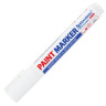 Маркер-краска лаковый (paint marker) 6 мм, БЕЛЫЙ, НИТРО-ОСНОВА, BRAUBERG PROFESSIONAL PLUS EXTRA, 151450 по низкой цене оптом Краснодар, Москва, Уфа, Казань, Барнаул, Владивосток, Хабаровск, Сахалин, Красноярск, Екатеренбург, 
