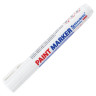 Маркер-краска лаковый (paint marker) 6 мм, БЕЛЫЙ, НИТРО-ОСНОВА, BRAUBERG PROFESSIONAL PLUS EXTRA, 151450 по низкой цене оптом Краснодар, Москва, Уфа, Казань, Барнаул, Владивосток, Хабаровск, Сахалин, Красноярск, Екатеренбург, 