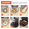 Электровафельница-орешница антипригарная, 6 орешков, 750 Вт, DASWERK, WM-8, 455655 по низкой цене оптом Краснодар, Москва, Уфа, Казань, Барнаул, Владивосток, Хабаровск, Сахалин, Красноярск, Екатеренбург, 