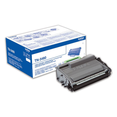 Картридж лазерный BROTHER (TN3480) HL-L5000D/5100DN/5200DW/6400DW\DCP-L6600, оригинальный, ресурс 8000 страниц по низкой цене оптом 