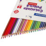 Карандаши цветные BRAUBERG PREMIUM, 24 цвета, шестигранные, грифель мягкий 3,3 мм, 181658 по низкой цене оптом Краснодар, Москва, Уфа, Казань, Барнаул, Владивосток, Хабаровск, Сахалин, Красноярск, Екатеренбург, 