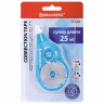 Корректирующая лента BRAUBERG MAXI PLUS, 5 мм х 25 м, механизм перемотки, корпус голубой, блистер, 272500 по низкой цене оптом 